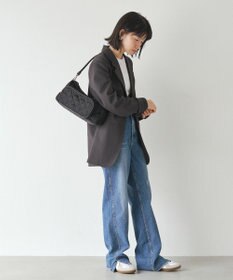 russet 【2025AW新作】キルティング横長2WAYショルダーバッグ(SF-258)