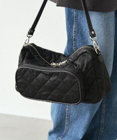 russet 【2025AW新作】キルティング横長2WAYショルダーバッグ(SF-258)