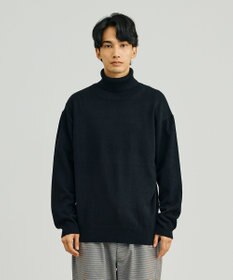 J.PRESS YORK STREET 【UNISEX】ANTI PILLING WOOL タートルニット
