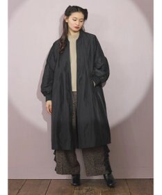 Green Parks ■ＥＳＣＡＲ　ピンタックミリタリーロングコート