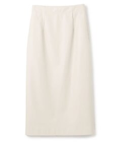 BEIGE， DUPHOT / フェイクレザースカート