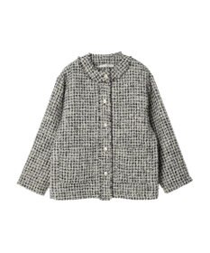 Green Parks ・ＥＬＥＮＣＡＲＥ　ＤＵＥ　ツィードノーカラージャケット