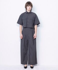 NAVE 【ReNAVE・洗える/撥水加工/接触冷感/UVケア/セットアップ】ナイロンタスラン シャツ