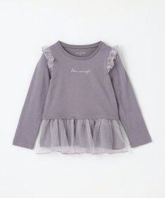 ANY KIDS 裾チュール 長袖 Tシャツ