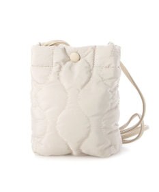 UNBILLION cachecache ナイロンキルティングスマホショルダー