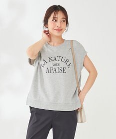 ANY SIS フレンチスリーブロゴ スウェット