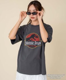 WEGO 【ユニセックス着用ITEM/SMLサイズ展開】JURASSIC　PARKグラフィックT（S）