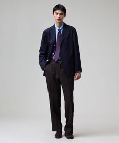 J.PRESS MEN 【J.PRESS ORIGINALS】【UNISEX】Cotton Broad Cloth B.D. Shirt / Baggy-Fit