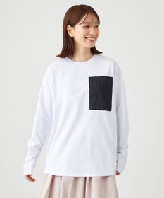 SHARE PARK LADIES 【UVカット・吸水速乾・ストレッチ・軽量 】ＺＩＰポケットＴシャツ（S・Mサイズ）
