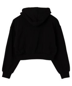 WEGO ラインストーンショートプルパーカー