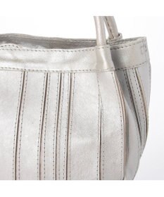 UNBILLION ピークスピーク PEAKS PEAK / ソフトレザーマルチストライプラウンド2wayバッグ