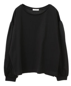 Green Parks 袖チュールドッキングプルオーバー