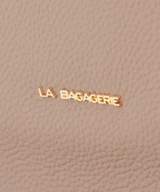 LA BAGAGERIE スクエアレザー2WAYショルダーバッグ