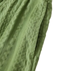 Green Parks Ｉ　シアーサッカーギャザースカート