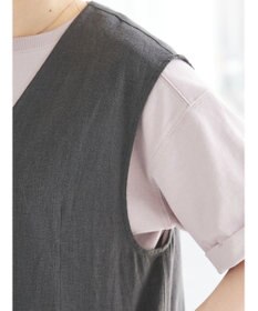 CRAFT STANDARD BOUTIQUE 【キナリノ別注】リネンレーヨンジレベスト