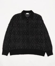 WEGO 【ユニセックス着用ITEM】アーガイルニットポロ