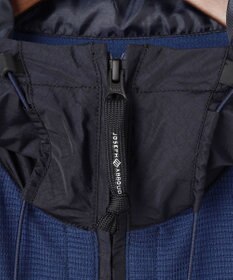 JOSEPH ABBOUD MOUNTAIN 【異素材コンビネーション】グリットワッフルアクティブパーカー