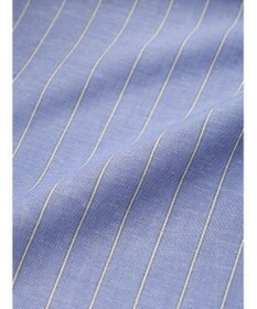 Green Parks 綿麻混スキッパーミニワンピース