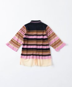 TRICOTE シースルーボーダートップス