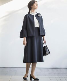 組曲 S 【KUMIKYOKU NAVY】コンフォータブルドレープ ジャケット