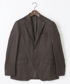 JOSEPH ABBOUD 【ストレッチ】ヘリンボンスウェード ジャケット