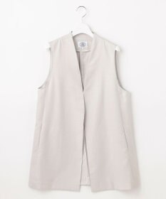 J.PRESS LADIES 【セットアップ対応・洗える・UVケア・速乾】 OXIJEWELストレッチ ジレ