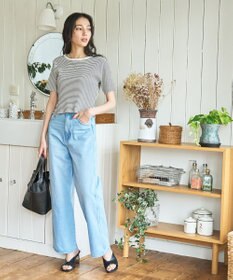 WEGO 【洗える/SML】コンパクトリブT