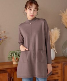 Tiaclasse ポケット付きニットチュニック