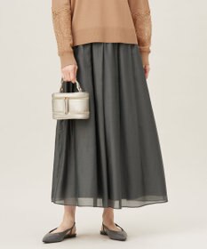 自由区 S 【洗える】エアリー スカート