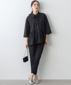 組曲 S 【ご好評につき追加生産！】ジョーゼットジャージースタイルアップ パンツ