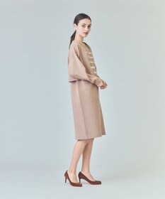 GRACE CONTINENTAL パールショートカーディガン