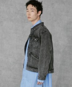 WEGO デニムトラッカージャケット