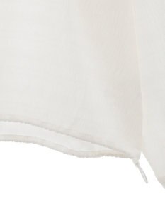 Green Parks 裾ドロスト表面長袖プルオーバー