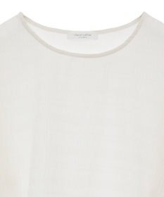 Green Parks 裾ドロスト表面長袖プルオーバー