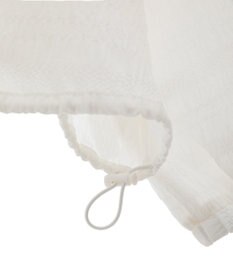 Green Parks 裾ドロスト表面長袖プルオーバー