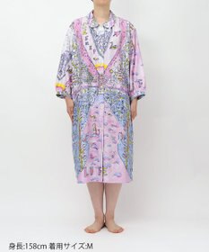 tsumori chisato SLEEP ツモリチサト ワンピース 綿100%(本体) サテン 8分袖 長袖 ロング丈 レディース UNX207/ワコール