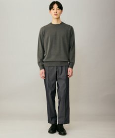 UNFILO MENS 【男女兼用】ソフトサーモ アンチピリングニット クルー