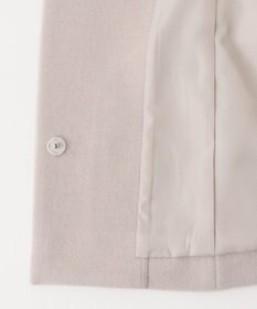 ANY SIS S 【低身長企画】ファインウールモッサスタンド ショート コート