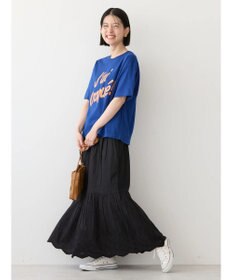 AMERICAN HOLIC インドＣｏｔｔｏｎスカラップ刺繍スカート