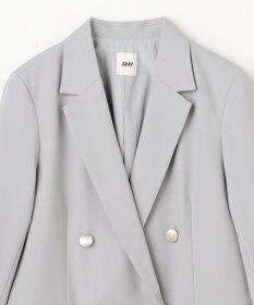 ANY L イージーケアライトストレッチダブルテーラードジャケット