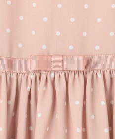 組曲 KIDS 【150-170㎝】ドットシフォン ワンピース