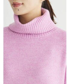 Green Parks ｆｕｗａっとメランジタートルニットプルオーバー