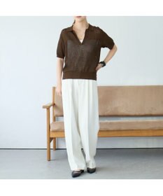 MODE ET JACOMO <carino>【レイン対応】メッシュポインテッドトゥパンプス