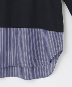 J.PRESS LADIES 【接触冷感・UVケア】レイヤードジャージー カットソー