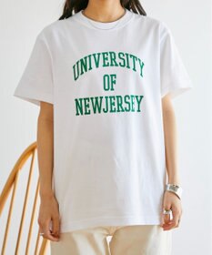WEGO 【ANGIE VINTAGE】カレッジロゴプリントTee