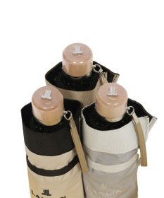 MOONBAT 【晴雨兼用日傘】ランバン コレクション（LANVIN COLLECTION） 折りたたみ日傘 グログランリボン