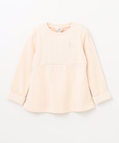 組曲 KIDS 【110-140cm】ホイップキルト トレーナー