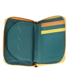tsumori chisato CARRY スカラップコンビ ラウンドファスナー折り財布 2つ折り財布