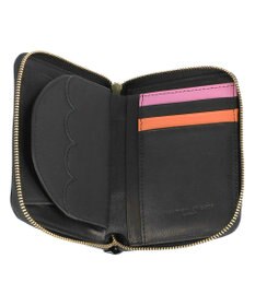 tsumori chisato CARRY スカラップコンビ ラウンドファスナー折り財布 2つ折り財布