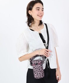 LeSportsac 【GALS!】GH MINI PHONE XBODY/ギャルズ！レオパード